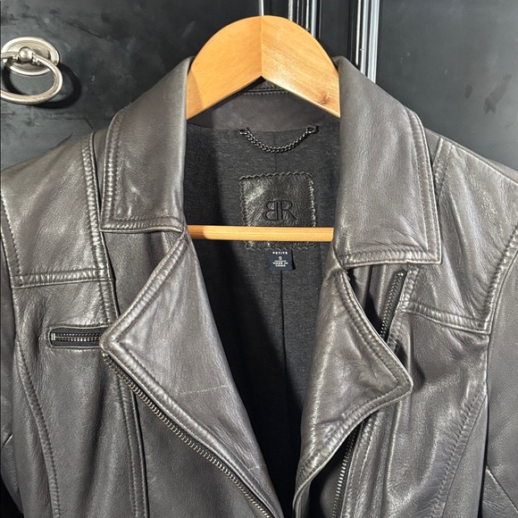 Banana republic leather jacket - Picture 4 of 16